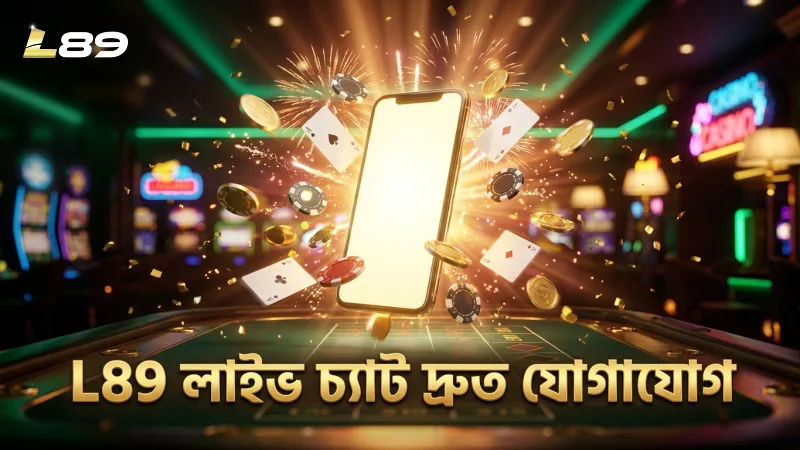 লাইভ চ্যাটে L89 দ্রুত ও কার্যকর যোগাযোগের মাধ্যম।