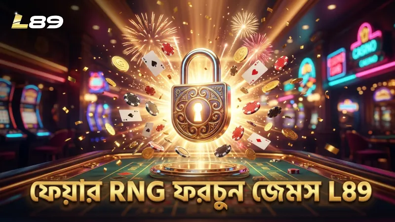 RNG ব্যবহারে ফরচুন জেমসের ফেয়ারনেস নিশ্চিত হয়।