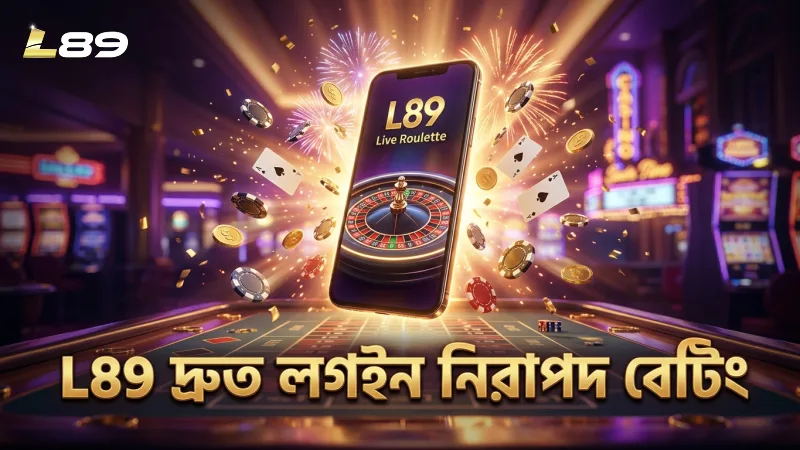 L89 প্ল্যাটফর্মে দ্রুত লগইন ও নিরাপদ বেটিং সুবিধা