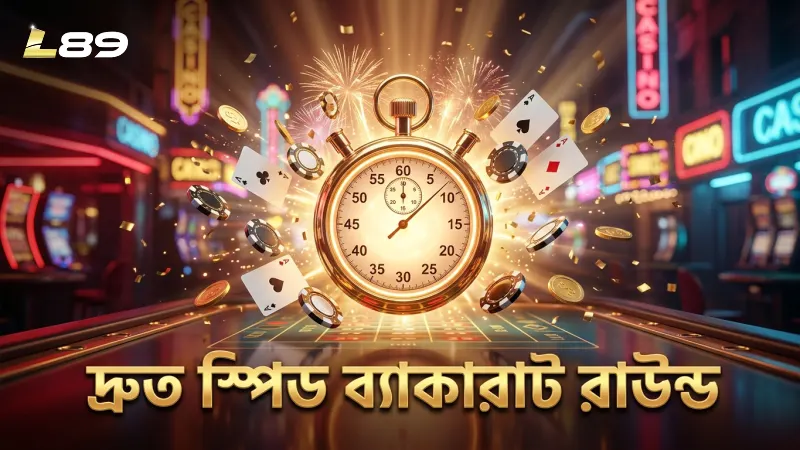 স্পিড ব্যাকারাটে দ্রুত ১৫ সেকেন্ড রাউন্ড টাইমলাইন